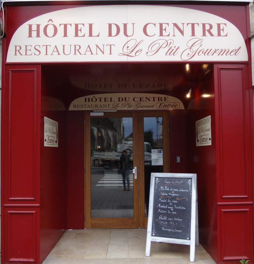 Hotel Du Centre - Restaurant Le P'Tit Gourmet Tonnerre Exterior foto